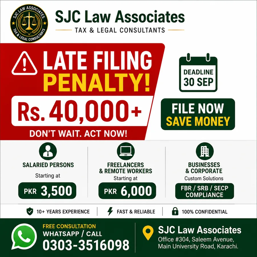 SJC Law Associates late filing penalty notice — deadline 30 September